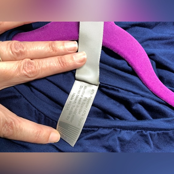 NWOT Go Couture Navy Blue Sleeveless Maxi Dress - Picture 13 of 14